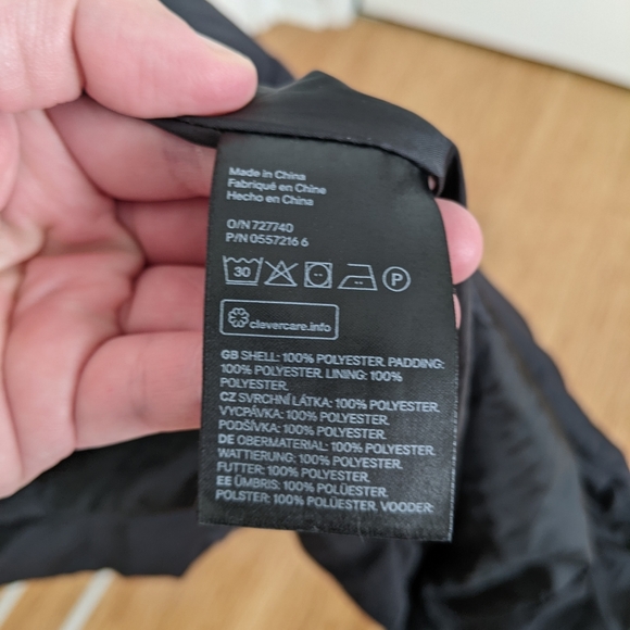 H&M HM QUILTED WOVEN PUFFER JACKET - Picture 6 of 13